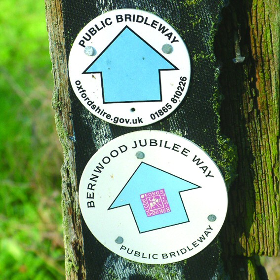 bridleway markers